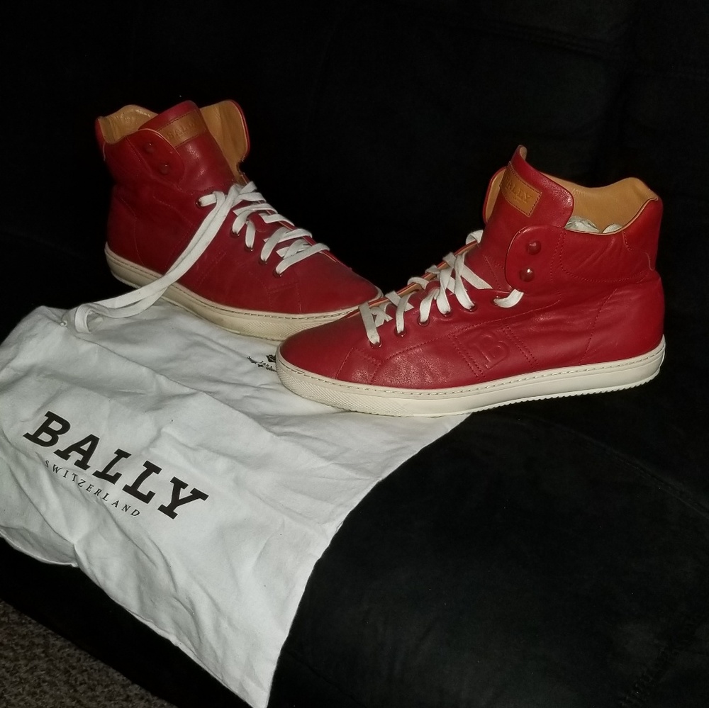 Bally Red Sneaker